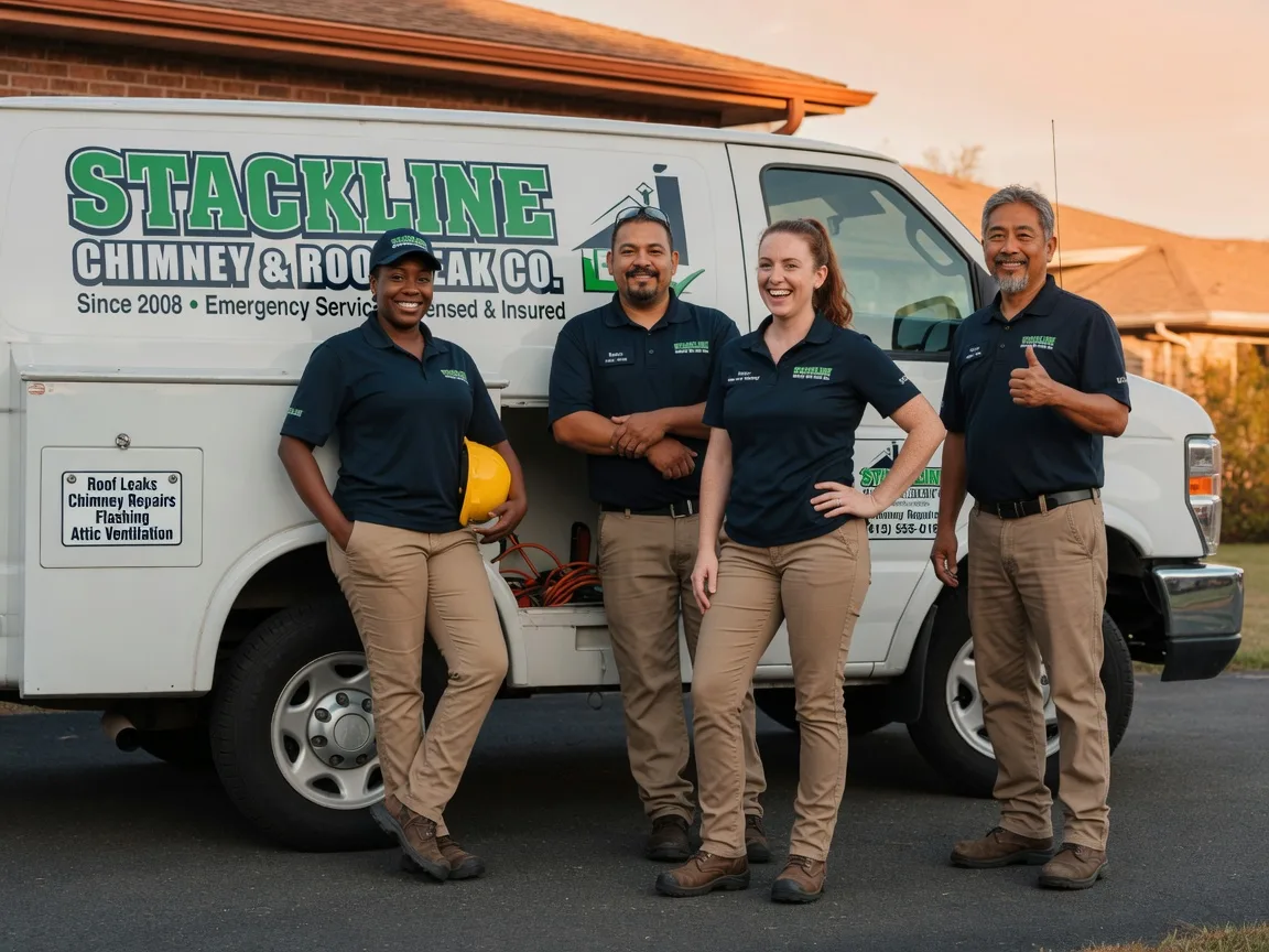 Chimney flashing repair company in Diana, WV